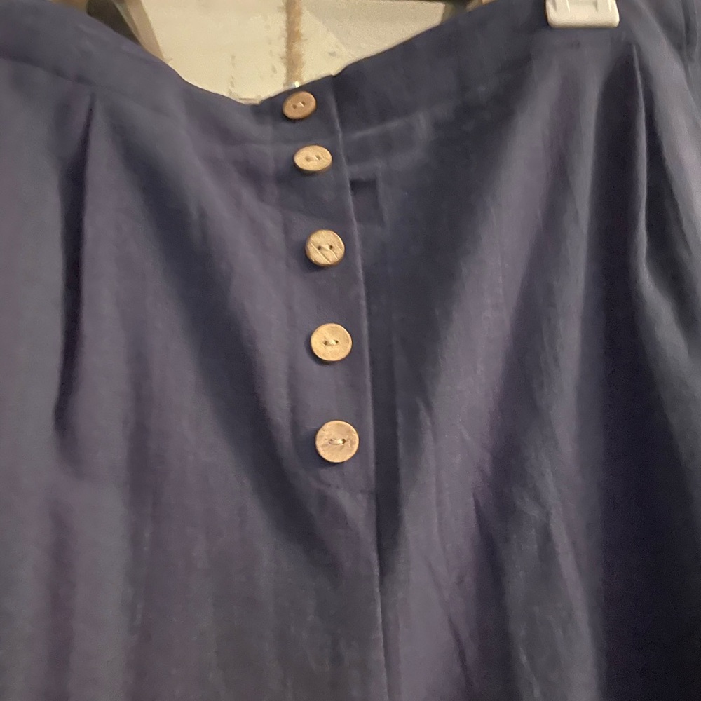 Navy blue palazzo pants - Picture 2 of 4
